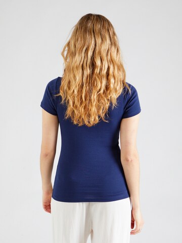 ONLY T-Shirt 'KIRA' in Blau