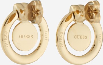 GUESS - Pendientes en oro