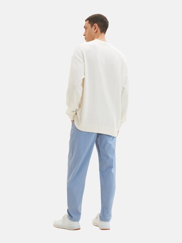 TOM TAILOR Zúžený Chino kalhoty – modrá