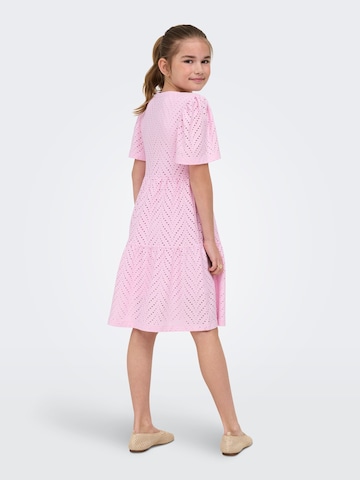 ONLY GIRLS Jurk 'Carla' in Roze