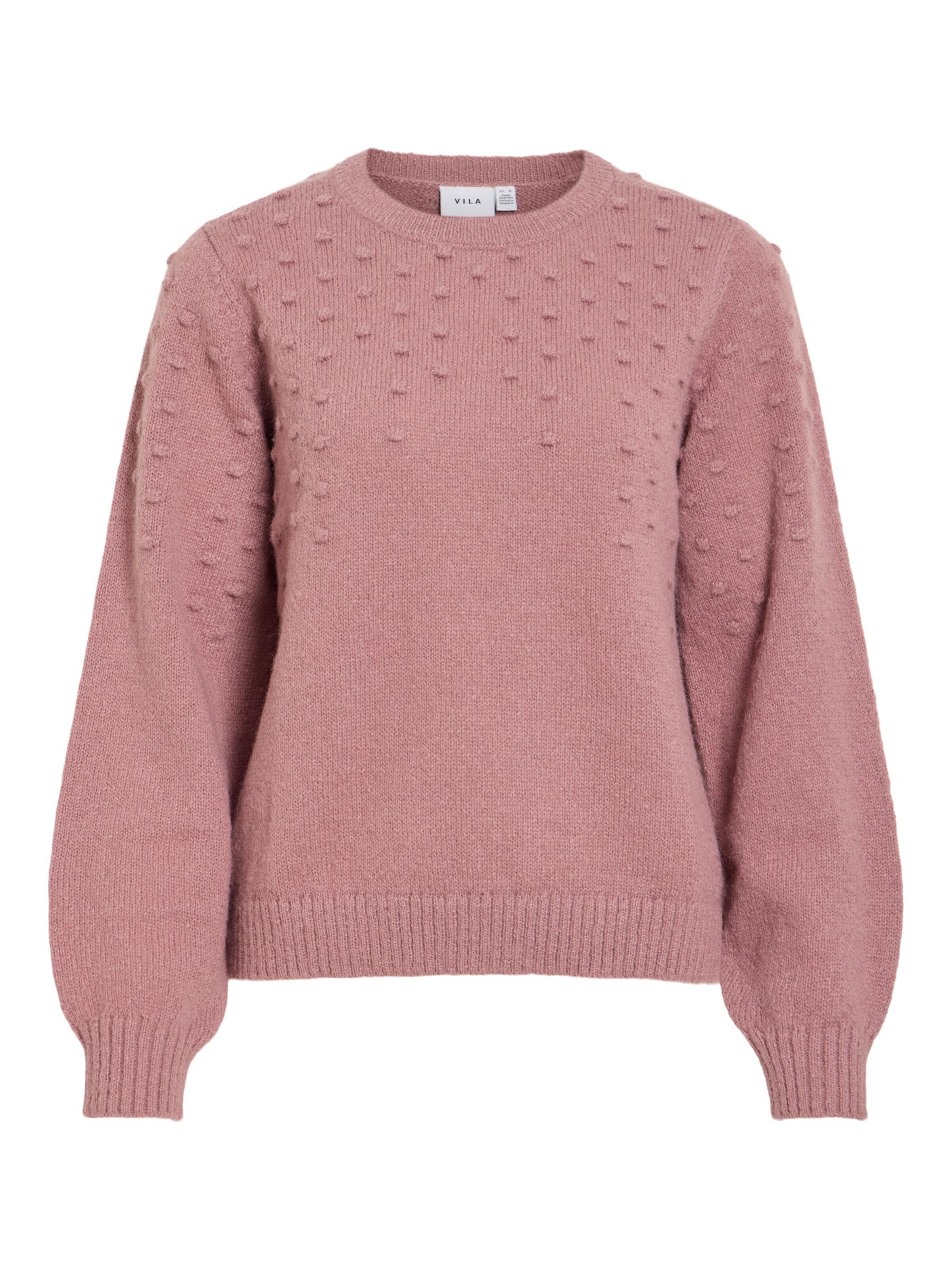 VILA Pullover 'VITuli' i pink: forside