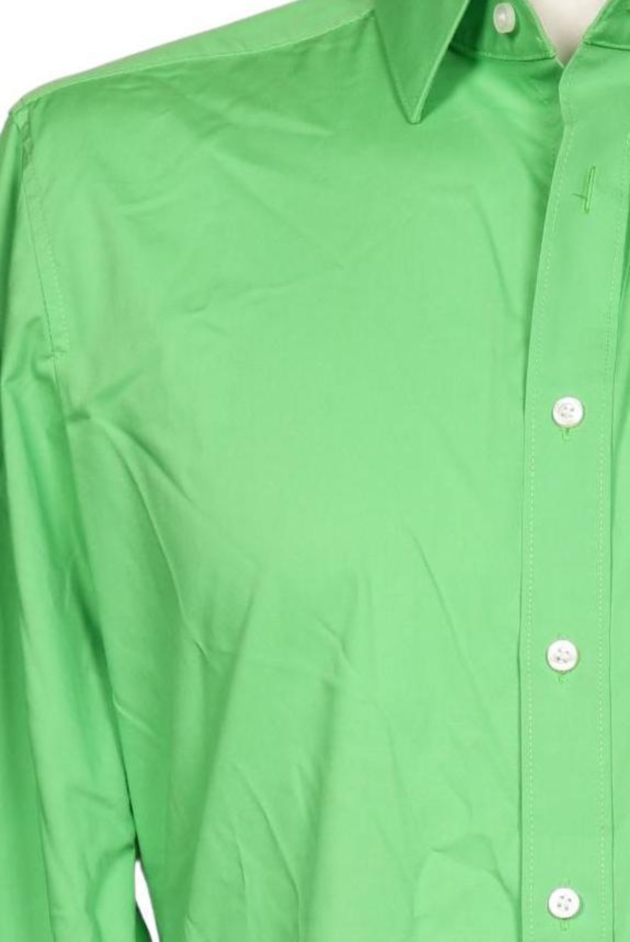 OLYMP Button Up Shirt in L in Green