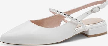 smėlio MARCO TOZZI by GUIDO MARIA KRETSCHMER Balerinos su dirželiais: priekis