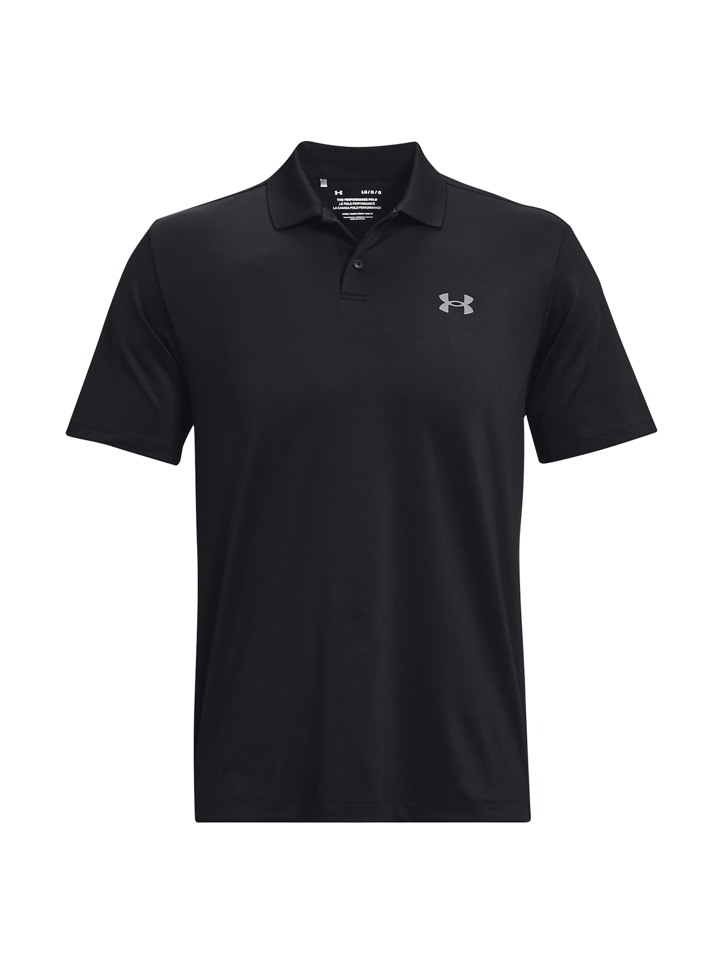 UNDER ARMOUR Functioneel shirt in Zwart: voorkant