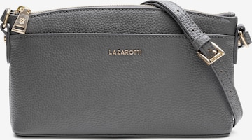 Lazarotti Crossbody Bag 'Bologna' in Grey: front