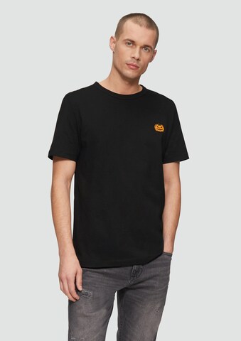 s.Oliver T-Shirt in Schwarz: Vorderseite