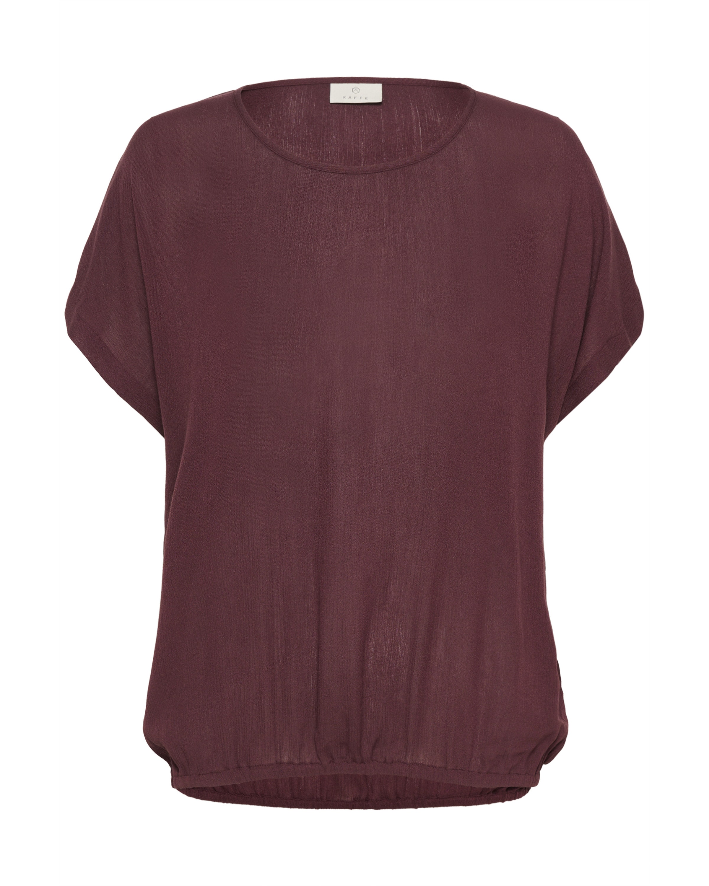 Kaffe Bluse 'KAAmber Stanley' in brombeer, Produktansicht