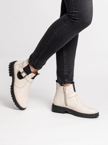 VITAFORM Chelsea Boots in Beige: predná strana