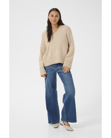 Kaffe Pullover in Beige