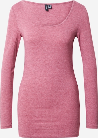 VERO MODA Shirt 'Maxi My' in Pink: predná strana