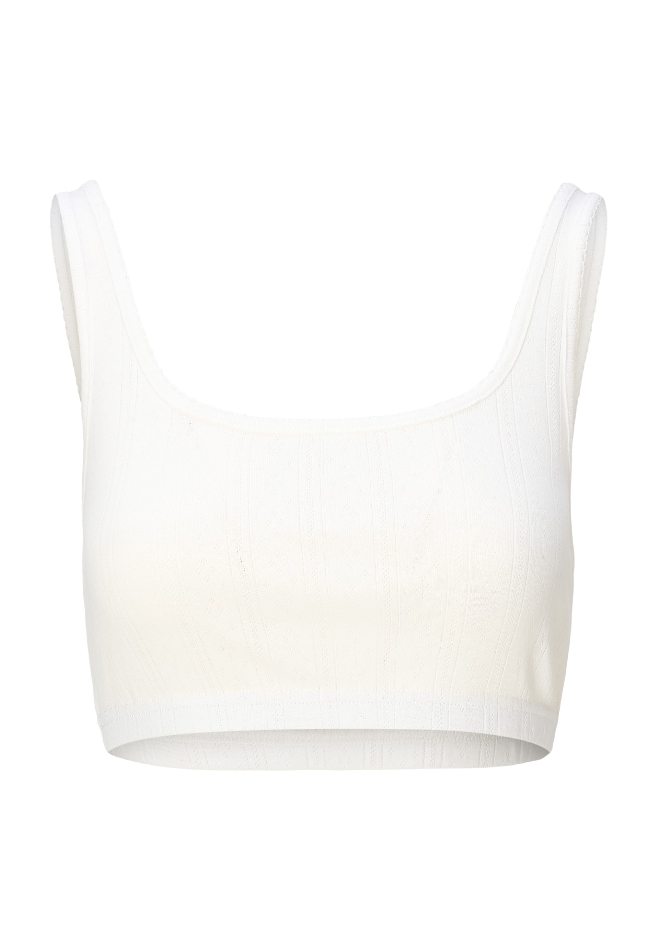 T-shirt Reggiseno di LingaDore in bianco: frontale