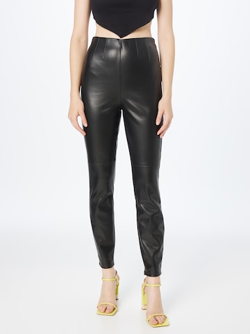 ABOUT YOU Slim fit Pants 'Sunny' in Black: front
