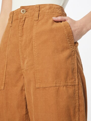 Regular Pantalon Madewell en marron