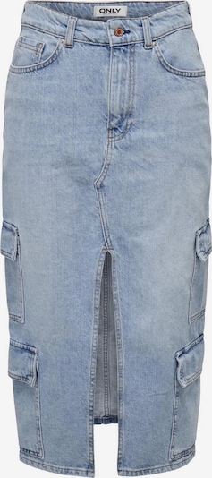 ONLY Skirt in Blue denim / Brown, Item view