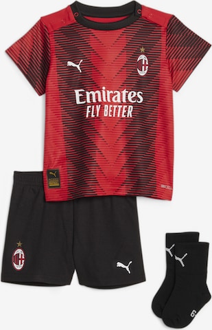 PUMA Sportpak 'AC Milan 23/24' in Rood: voorkant