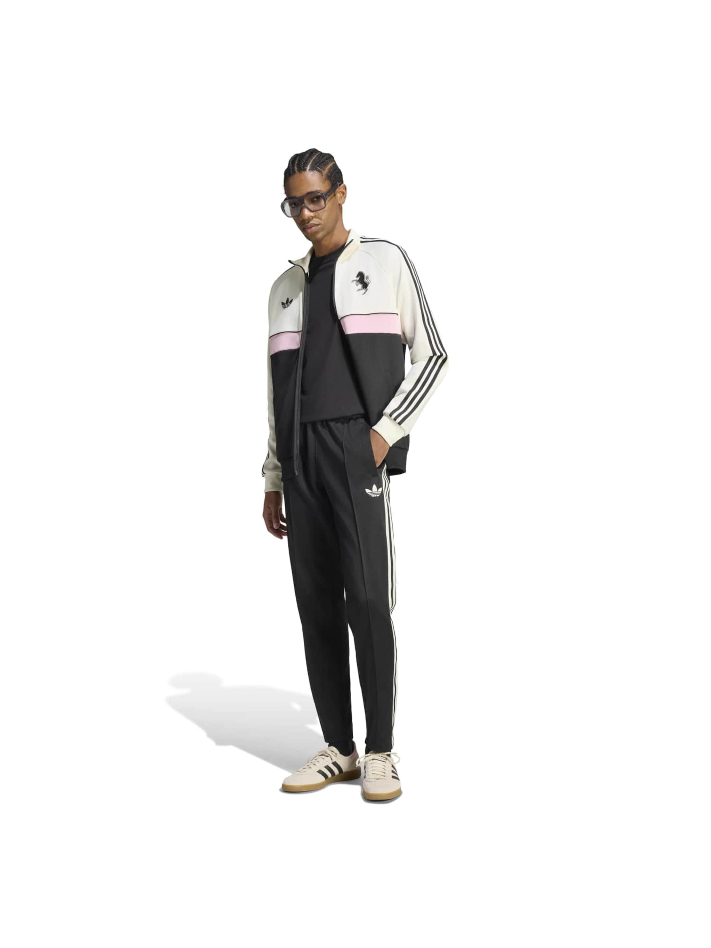 ADIDAS PERFORMANCE Конический (Tapered) Спортивные штаны 'JUVE OG2' в Черный