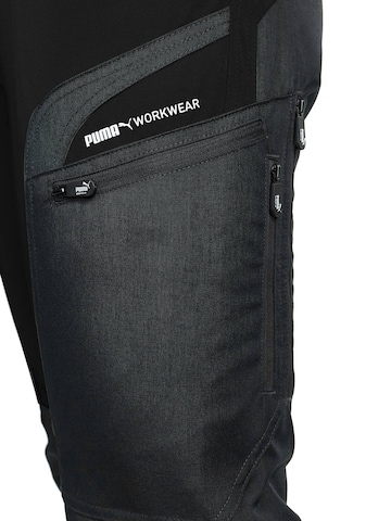 PUMA Workwear Regular Outdoor Pants 'ProOne' in Black
