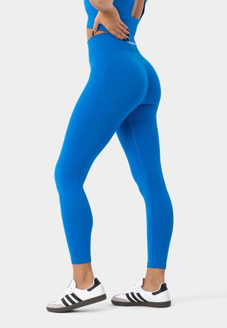 Carpatree Skinny Leggingsit 'Blaze' värissä sininen