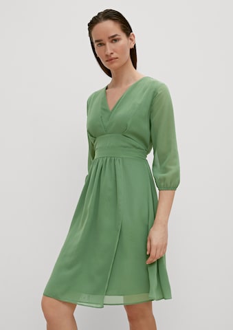 COMMA - Vestido em verde: frente