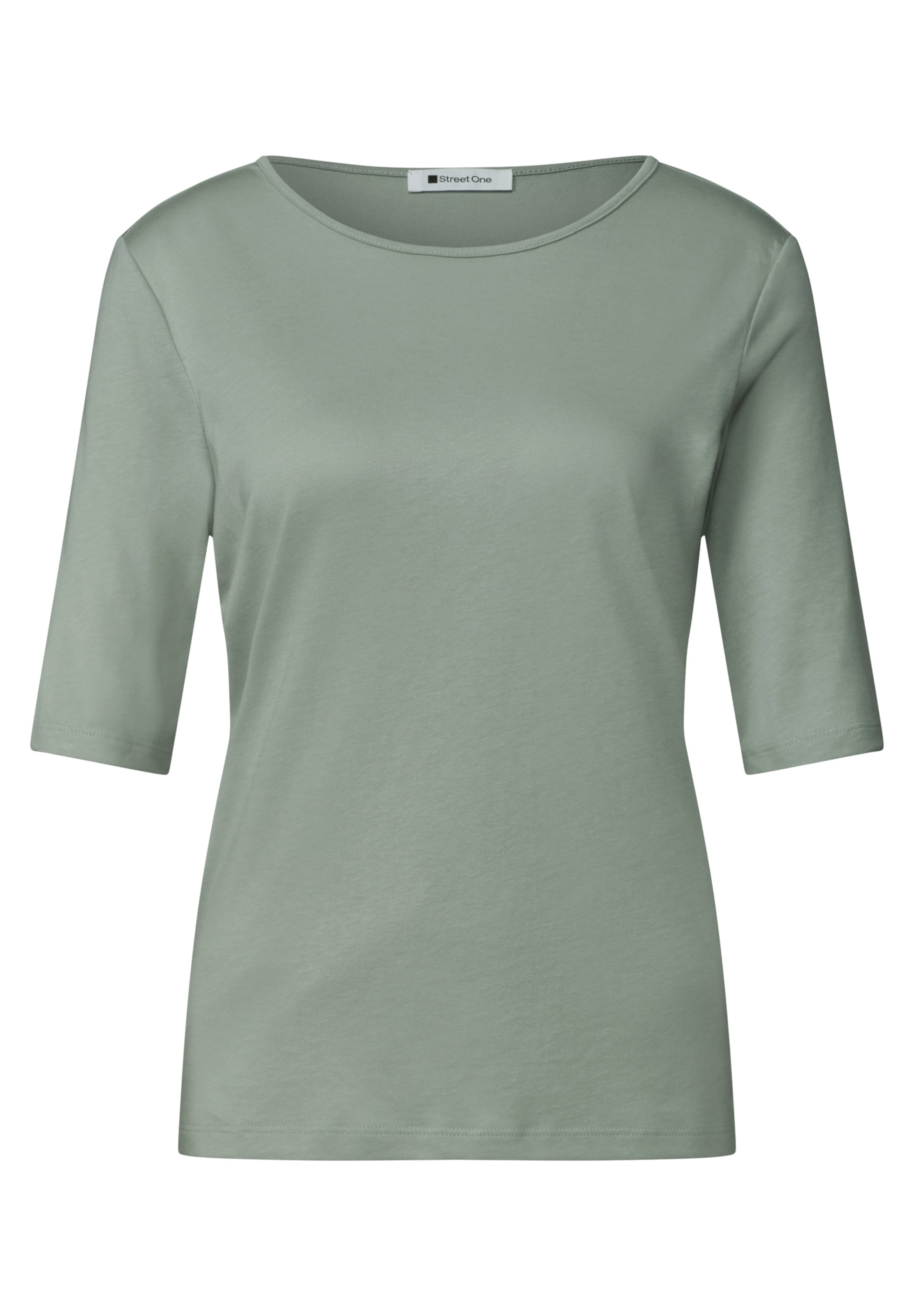 STREET ONE Shirt in Green: front