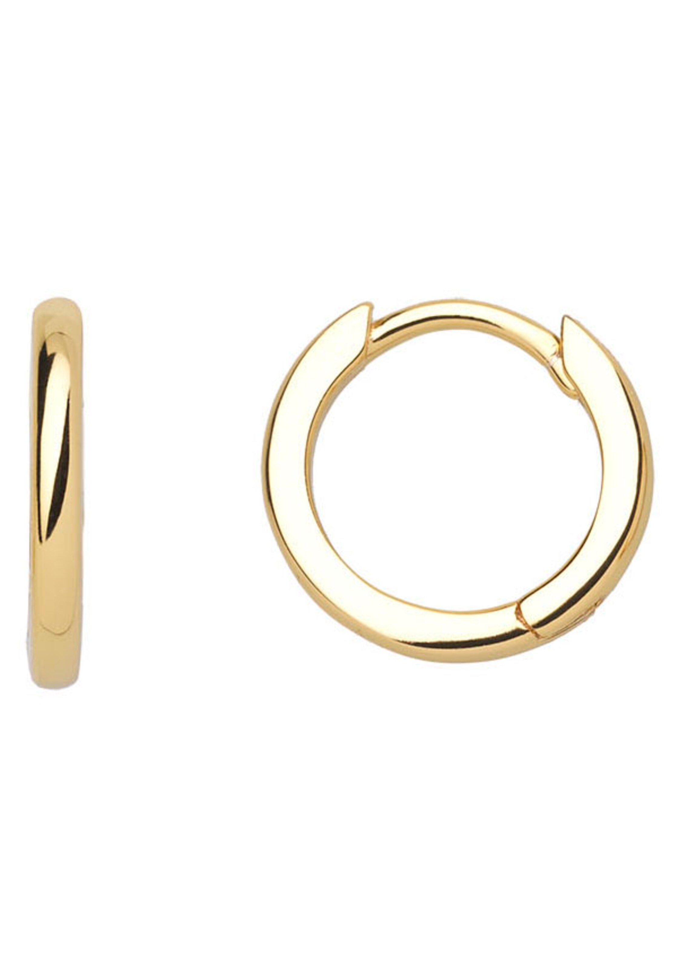 XENOX Ohrringe in Gold: Vorderseite