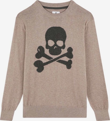 Pullover di Scalpers in beige: frontale