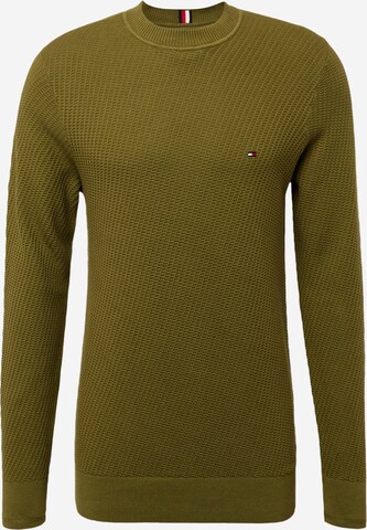 TOMMY HILFIGER Pullover in Grün: predná strana