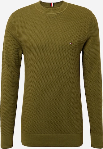 Pullover di TOMMY HILFIGER in verde: frontale