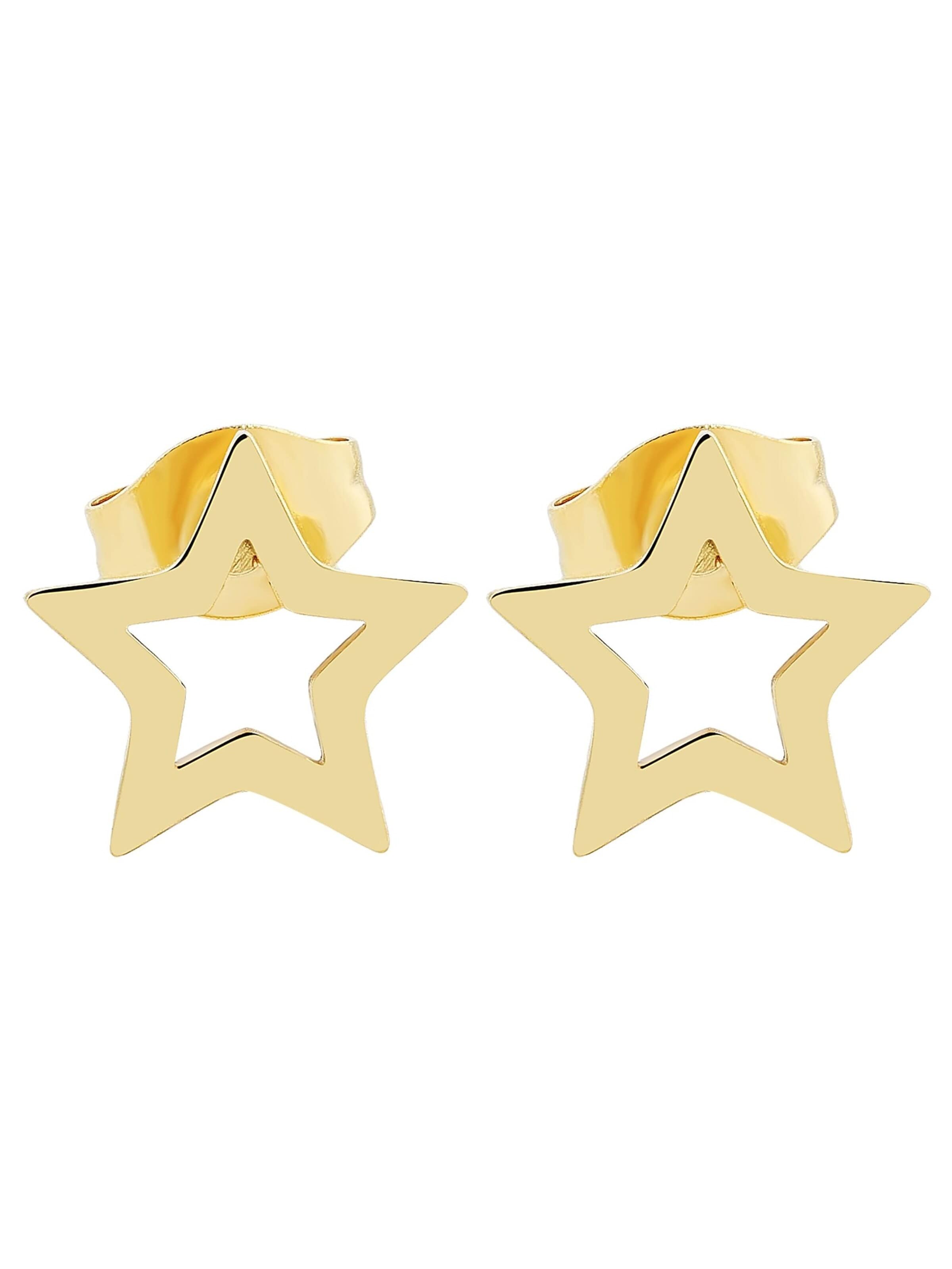 Akzent Earrings 'Finley, langlebig' in Gold: front
