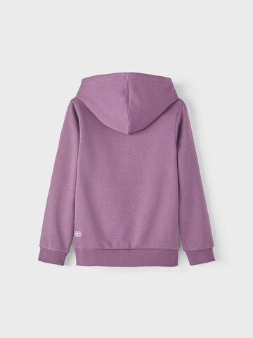 NAME IT Sweatshirt 'Malou' i lila