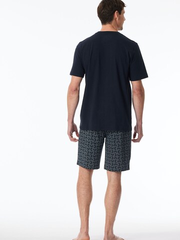 Pyjama court ' Casual Essentials ' SCHIESSER en bleu