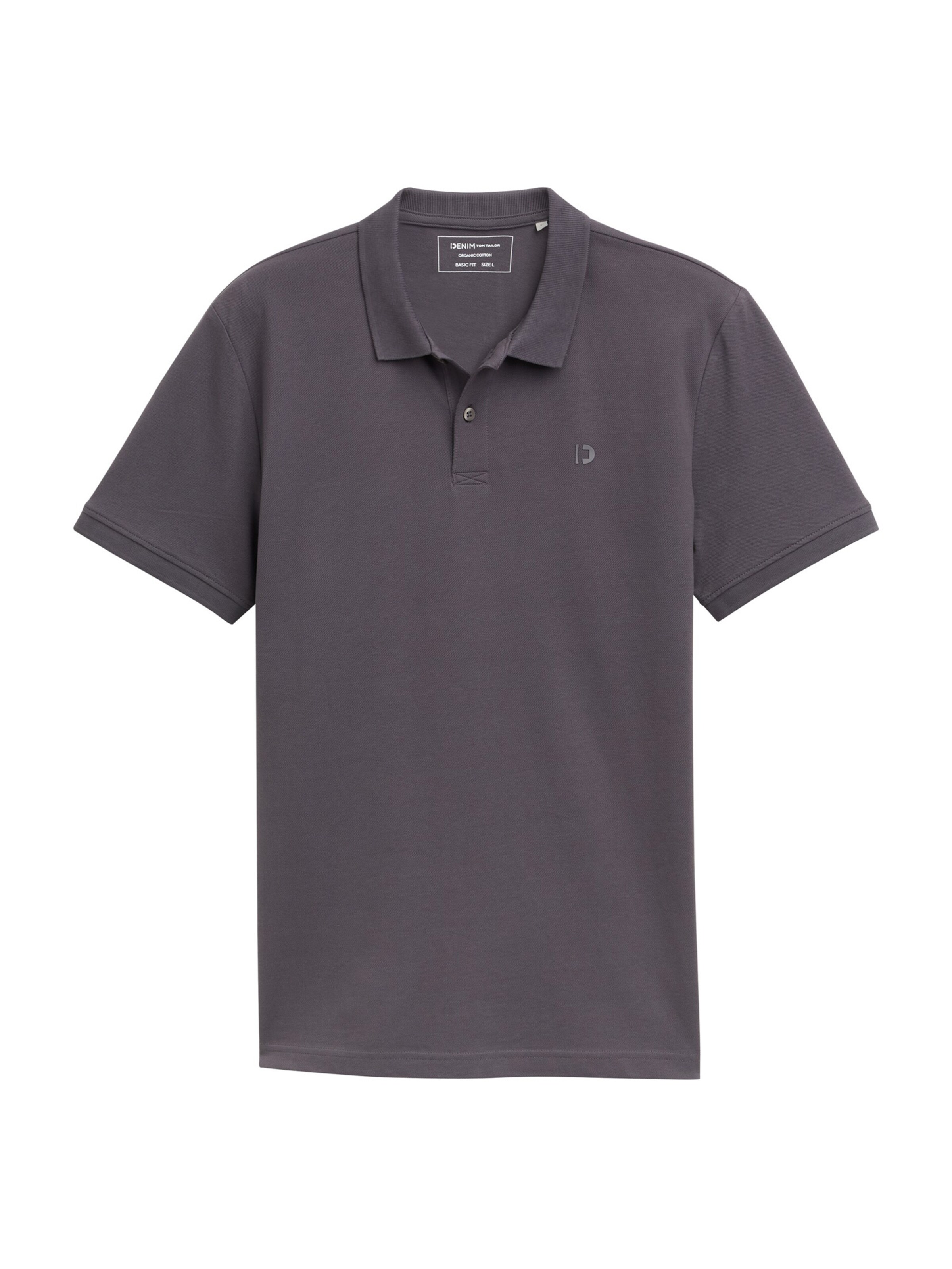 TOM TAILOR DENIM Tričko - Sivá: predná strana