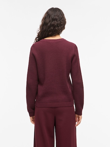VILA Sweater 'VIDalo' in Brown