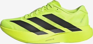 Chaussure de course 'Adizero Evo SL' ADIDAS PERFORMANCE en jaune : devant