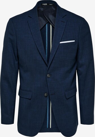 Veste de costume 'Oasis' SELECTED HOMME en bleu : devant