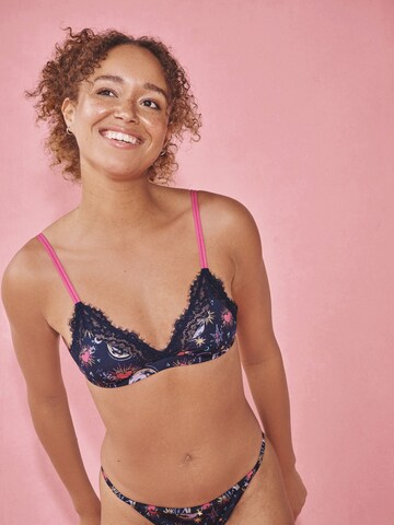 Next - Triangular Soutien 'CoppaFeel X Next' em azul