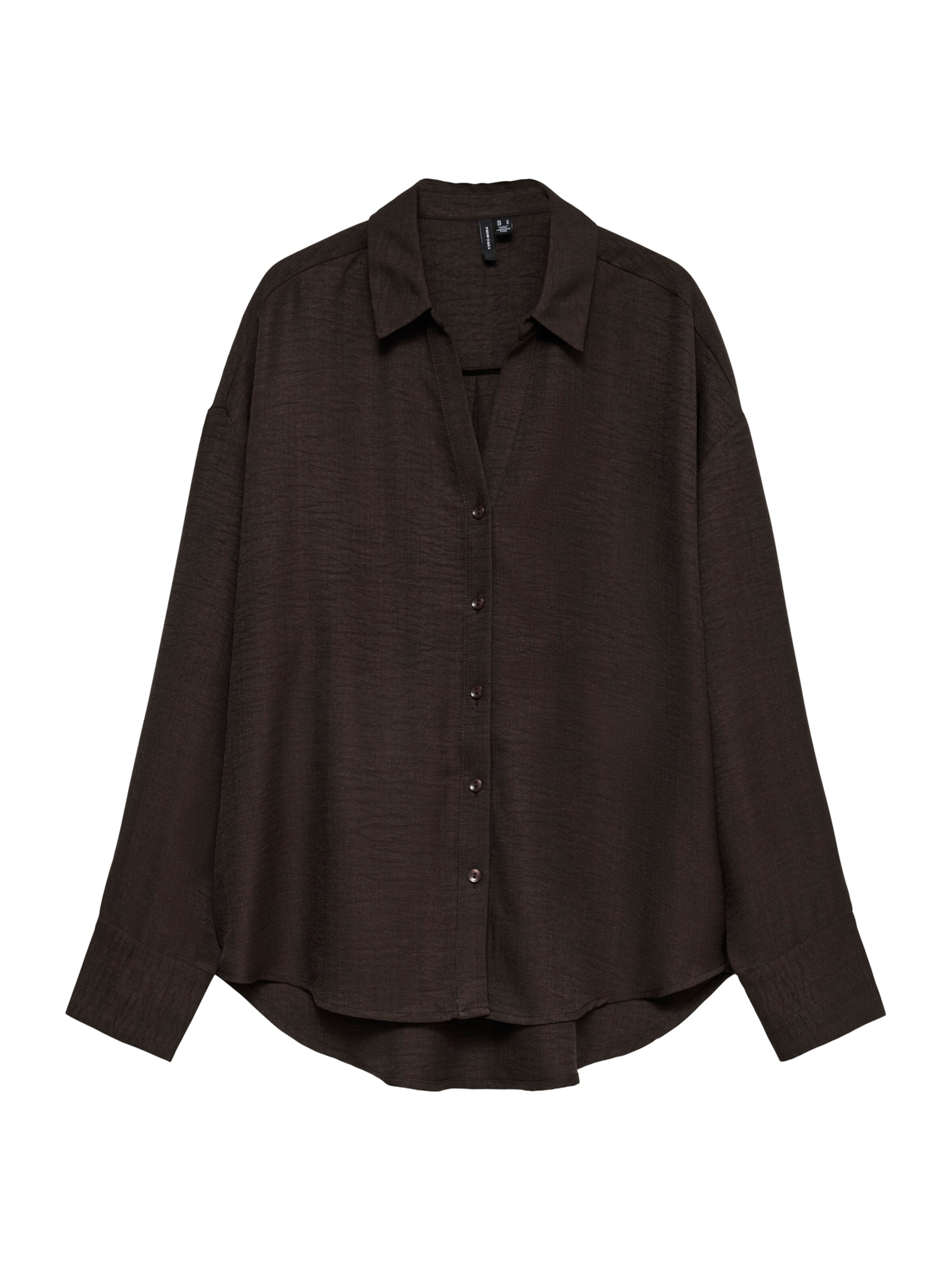 VERO MODA - Blusa 'VMMelaney' em castanho: frente