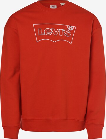 LEVI'S Sweatshirt in Rot: front