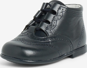 Pisamonas - Zapatos primeros pasos en azul: frente