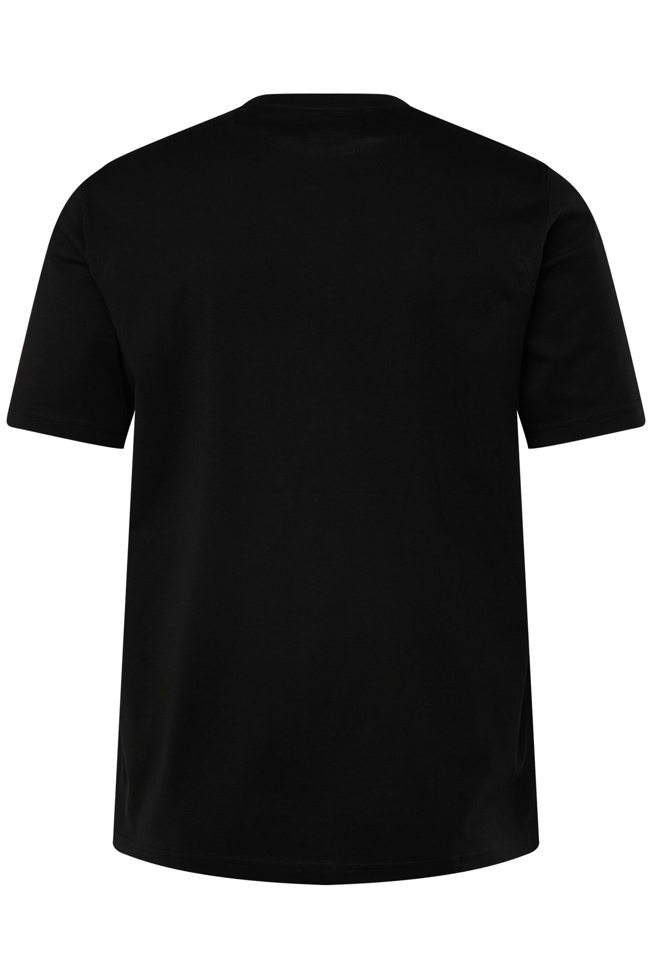 Men Plus T-Shirt in Schwarz