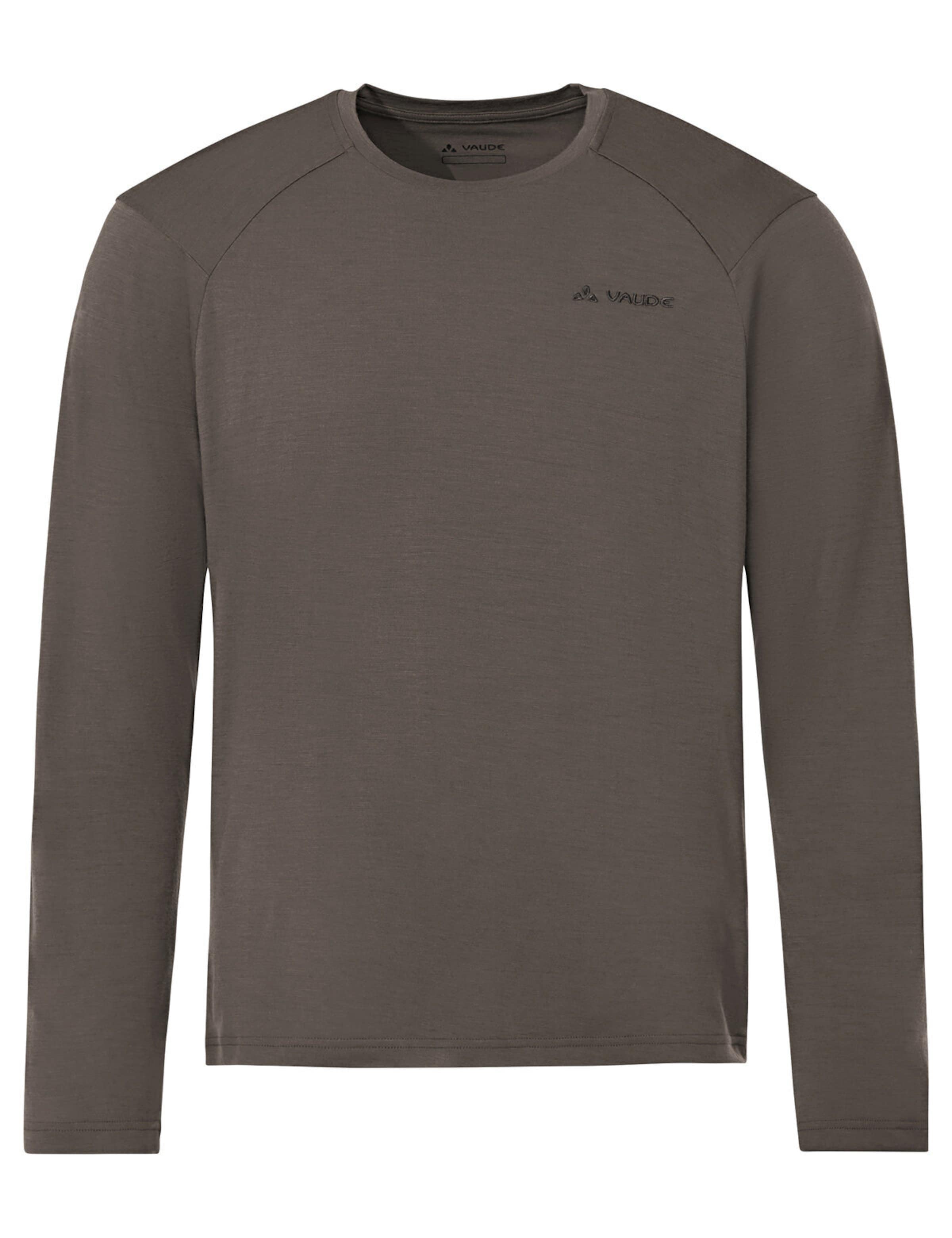 VAUDE Functioneel shirt 'Essential' in Bruin: voorkant