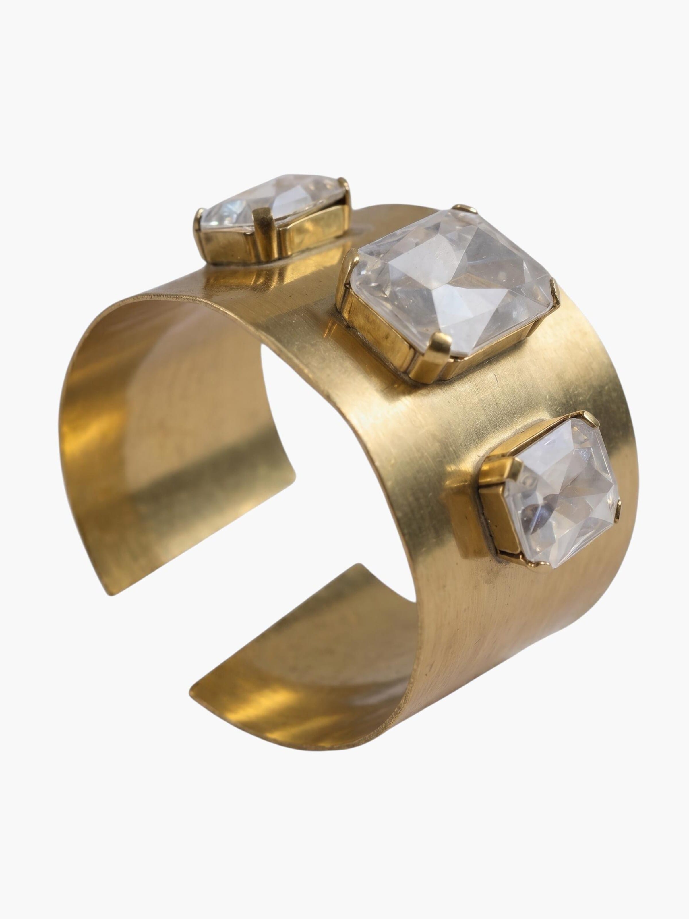 Gloria Mago Armband 'Divina'‌‌‌ in Gold: Vorderseite