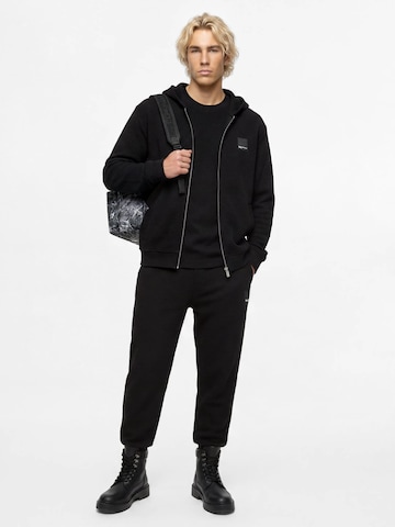 KARL LAGERFELD JEANS Кофта на молнии в Черный