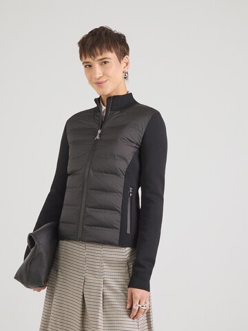 PATRIZIA PEPE Přechodná bunda 'GIUBBOTTO' – černá: přední strana