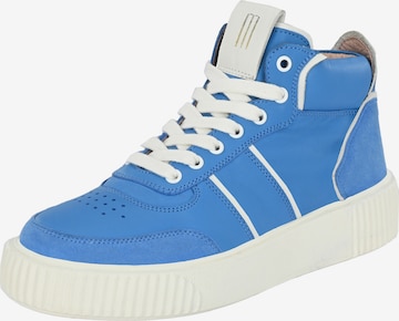 Crickit Sneakers hoog ' MARWA ' in Blauw: voorkant