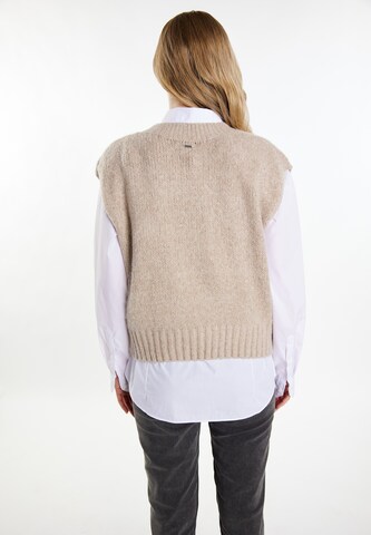 Pull-over DreiMaster Vintage en beige