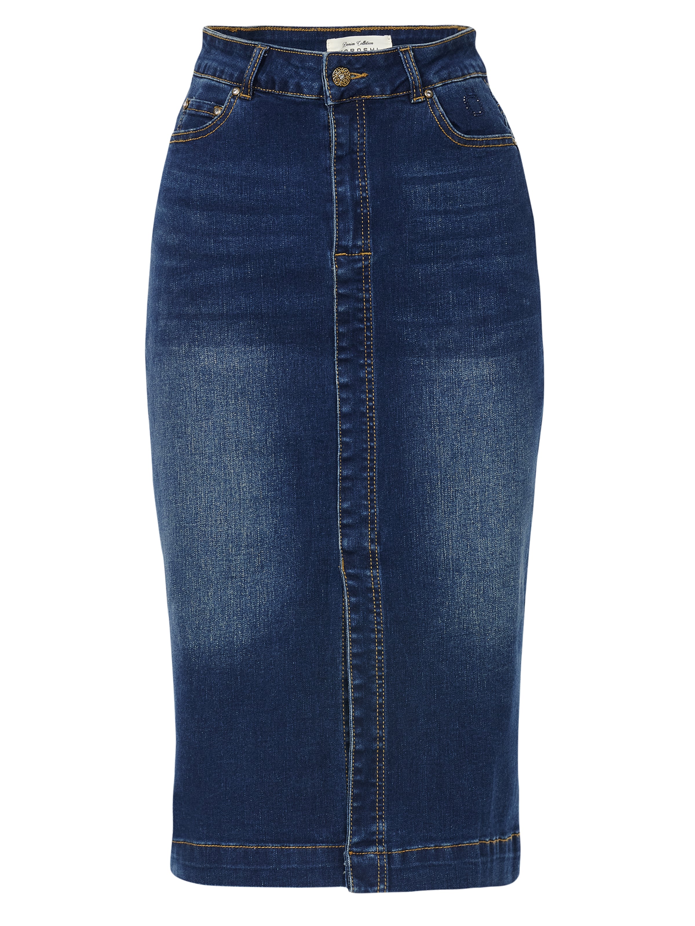 KOROSHI Rok in Blauw: voorkant