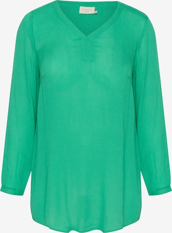 KAFFE CURVE Tunic 'Ami' in Green: front