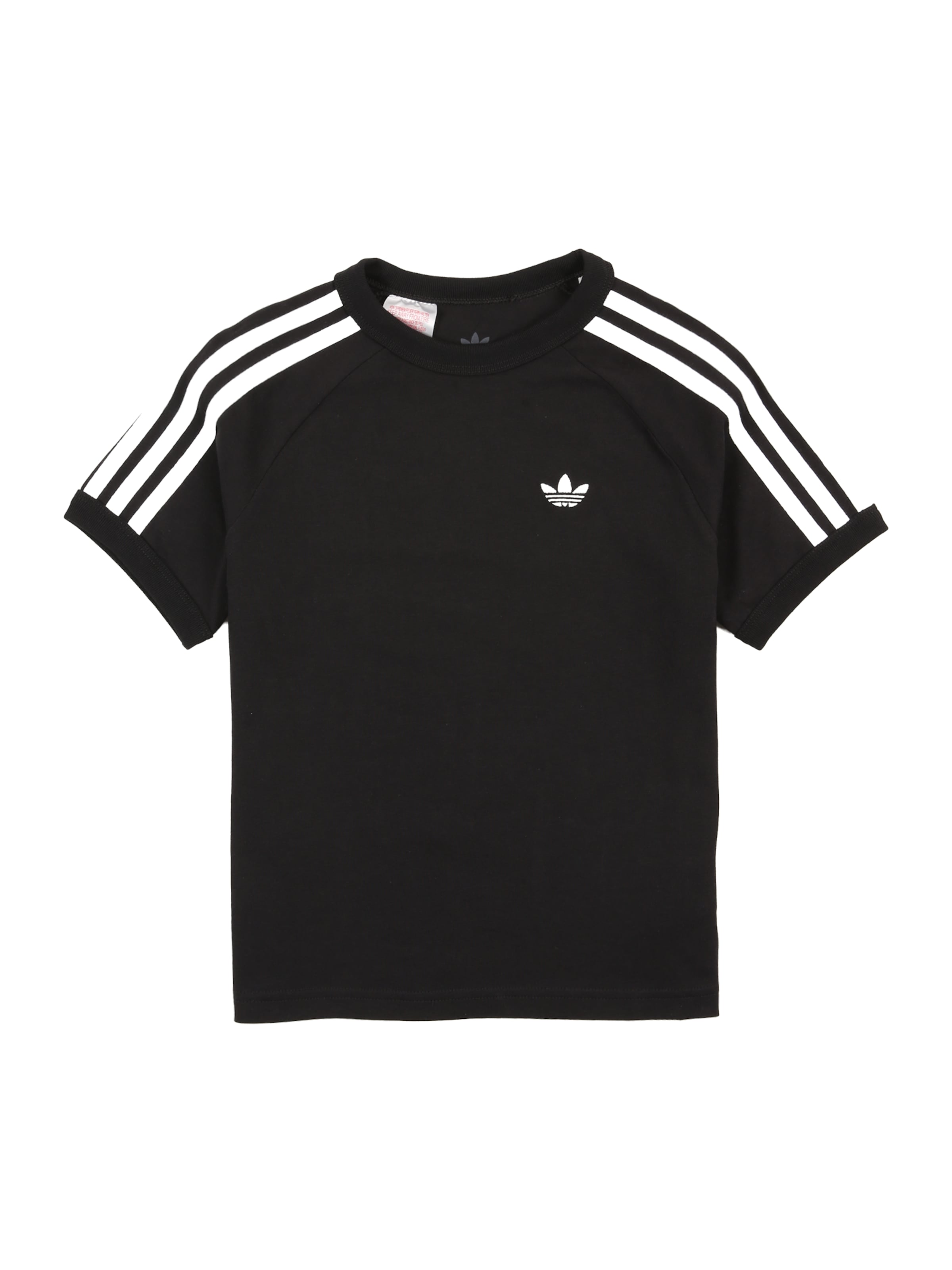 ADIDAS ORIGINALS T-shirt i svart: framsida