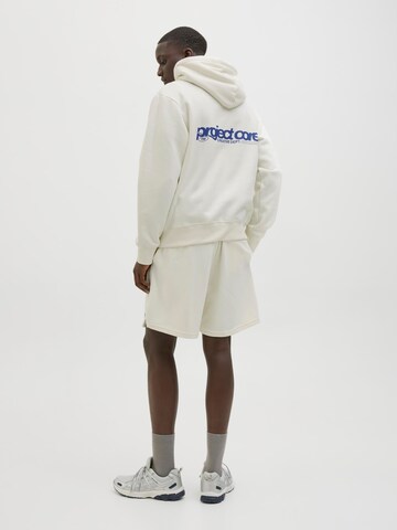 balta JACK & JONES Laisvas Kelnės 'JPSTKarl Union'